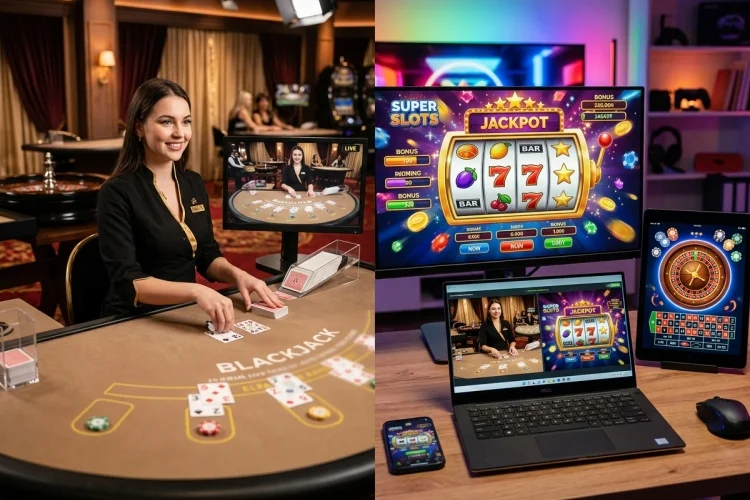 Live Casino vs Standard Online Games: What’s the Difference?