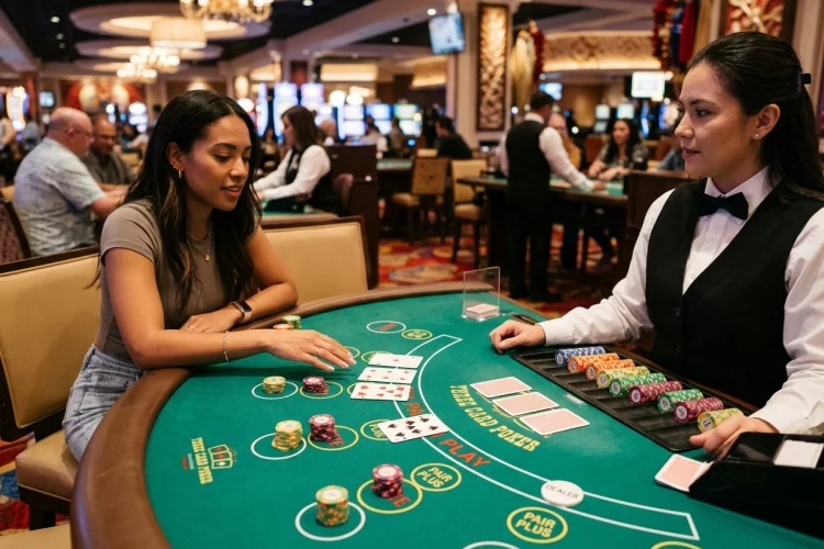 Three Card Poker Rules and Payouts: Strategy and Side Bets